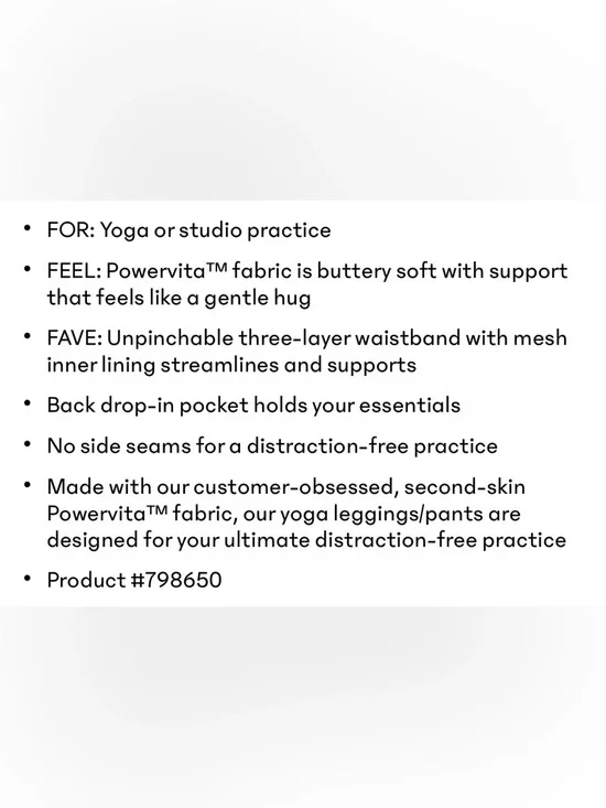 Athleta Elation Wide Leg Obsidian Blue XL T - Picture 4 of 6